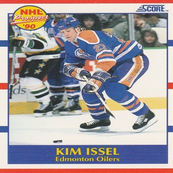 Kim Issel - "NHL Prospect '90" - 1990 Score Hockey Card - Picture 1 of 2